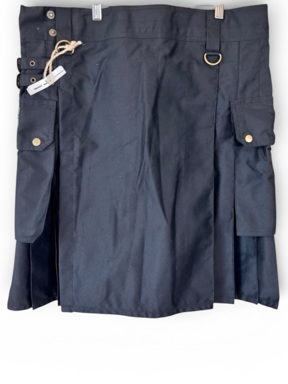Damn Near Kilt 'Em Men's Black Greenhorn Utility Kilt